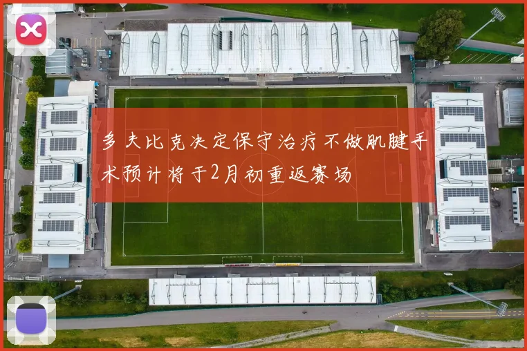 多夫比克决定保守治疗不做肌腱手术预计将于2月初重返赛场